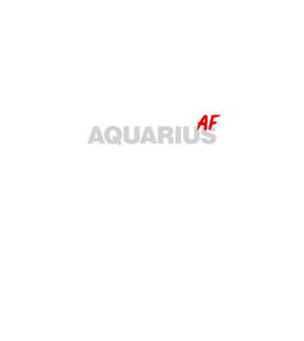 AQUARIUS as fuck model negru pe tricou