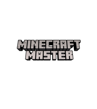 Minecraft Master model negru pe tricou