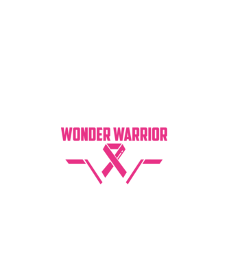 WONDER WARRIOR model negru pe tricou