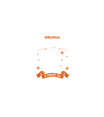 drumul spre inima mea e pavat cu urme de copite model negru pe tricou
