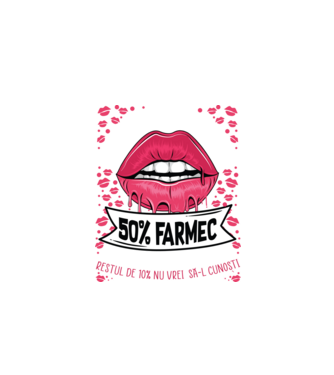 Sunt născută în iulie - 50% farmec - 40% nebunii și umor - Restul de 10% nu vrei să-l cunoști model negru pe tricou