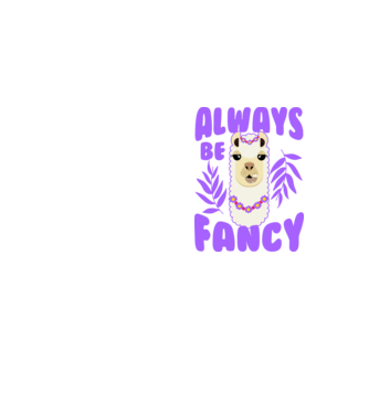 Always be fancy model galben neon pe tricou