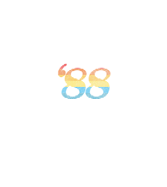 Retro Birthday 1988 model alb pe tricou