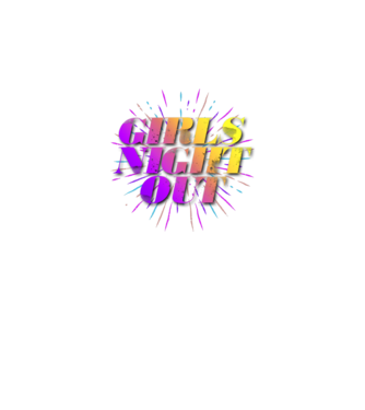 Girls Night Out model albastru închis pe tricou