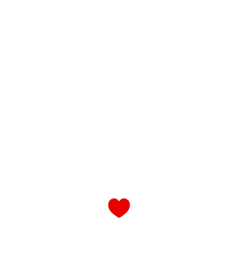 i love u model negru pe tricou