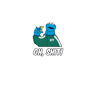 cookie monster squid game parody model turcoaz pe tricou