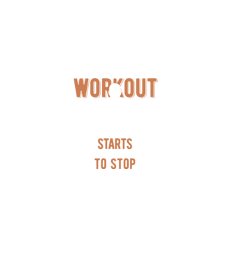 The Real Workout model  pe tricou
