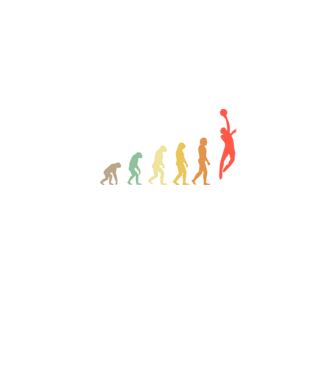 Basketball evolution model albastru jeanși pe tricou