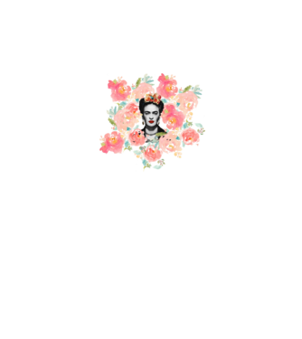 Frida Kahlo 2 model alb pe tricou