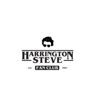 steve harrington fan club model alb pe tricou
