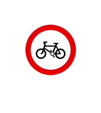Pistă pentru Biciclete model alb pe tricou