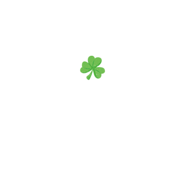 Shamrock beer model negru pe tricou