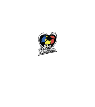 Hai romania heart model negru pe tricou