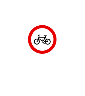 Pistă pentru Biciclete model alb pe tricou
