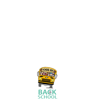 Back to school bus model negru pe tricou