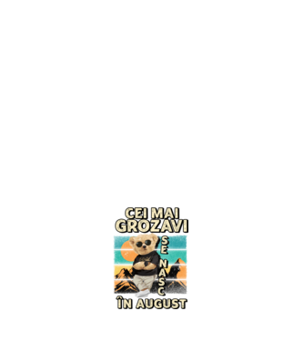RETRO teddy AUGUST model albastru închis pe tricou
