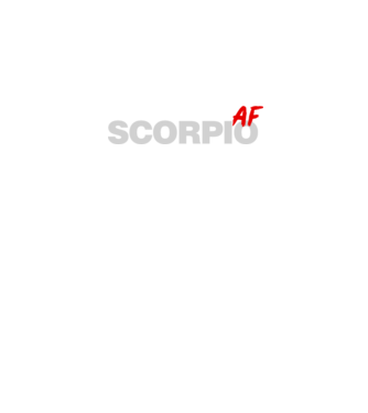 SCORPIO as fuck model negru pe tricou