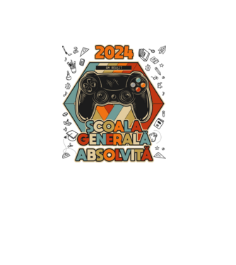 școala generală școala generală model alb pe tricou