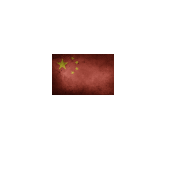CHINA model negru pe tricou