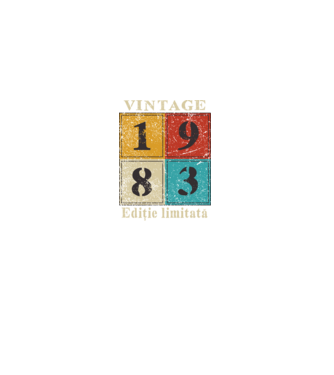 1983 - Ediție limitată model negru pe tricou