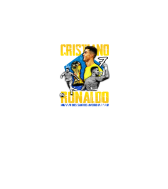 Ronaldo tribute model negru pe tricou