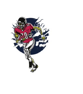 Zombie Player model albastru deschis pe tricou