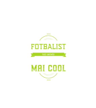 sunt fotbalist, la fel ca toți ceilalți, dar mult mai cool model negru pe tricou