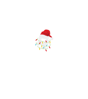 Football christmas model negru pe tricou