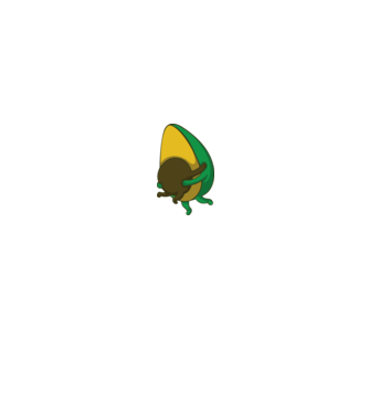 Avocado model alb/roșu pe tricou