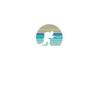 Hockey dad model negru pe tricou