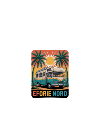 Eforie Nord model alb pe tricou