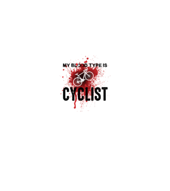 My blood type model alb pe tricou