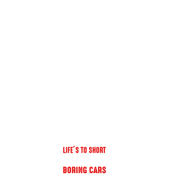 Life is too short to drive boring cars model alb pe tricou