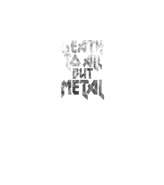 Death but metal model negru pe tricou