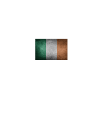 IRELAND model negru pe tricou