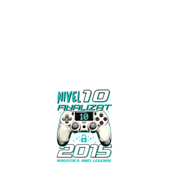 Nivel finalizat 10 2015 model alb pe tricou