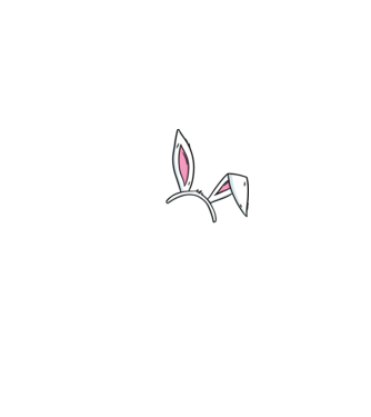 Primul nostru Paște împreună model negru pe tricou