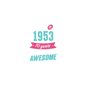Made in 1953 model negru pe tricou