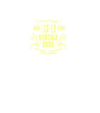 Vintage Dude - 60 model roșu pe tricou
