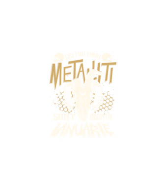 Cei mai mari metaliști sunt născuți în ianuarie. model negru pe tricou