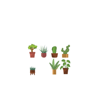 am nevoie doar de plantele astea  model negru pe tricou