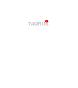 TAURUS as fuck model negru pe tricou
