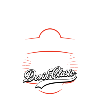 Devin Clasic - 2005 model alb pe tricou