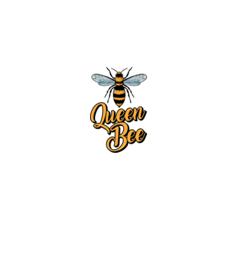 Queen Bee model albastru jeanși pe tricou