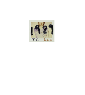 Taylor Swift polaroid model alb pe tricou