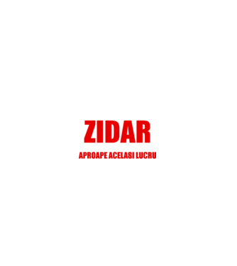 Poate că nu sunt un supererou, dar sunt ZIDAR, ceea ce este aproape același lucru model negru pe tricou