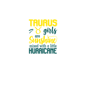 Sunshine with Hurricane TAURUS model negru pe tricou