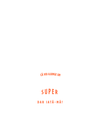 nu am crezut niciodată că voi ajunge un super tractorist, dar iată-mă! model alb pe tricou