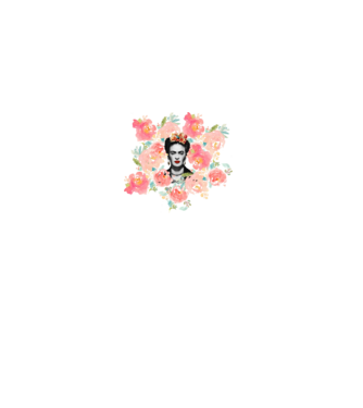 Frida Kahlo 2 model alb pe tricou