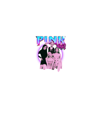BLACKPINK pink venom model negru pe tricou
